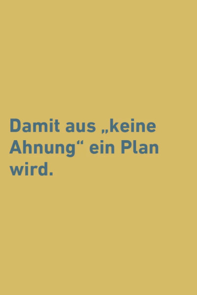 kein Plan